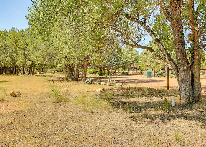 Scenic Cabin! Fireplace + Wraparound Patio Ferienhaus Payson