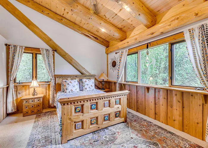 Scenic Cabin! Fireplace + Wraparound Patio
